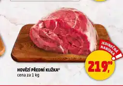 Penny Market Hovězí přední kližka nabídka
