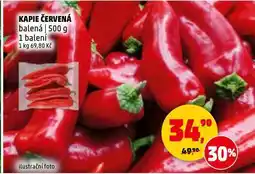 Penny Market Kapie červená nabídka