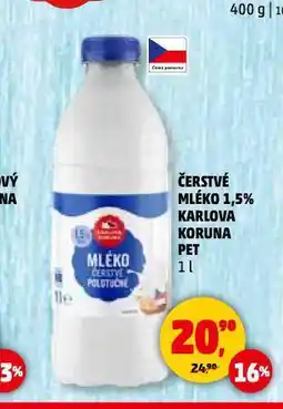 Penny Market Čerstvé mléko nabídka