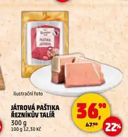 Penny Market Játrová paštika nabídka
