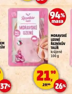 Penny Market Moravské uzené nabídka