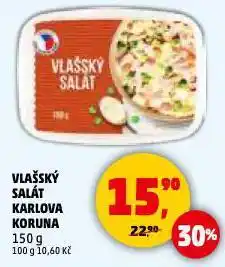 Penny Market Vlašský salát nabídka