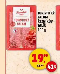 Penny Market Turistický salám nabídka