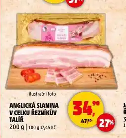 Penny Market Anglická slanina v celku nabídka
