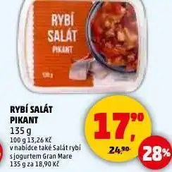 Penny Market Rybí salát nabídka