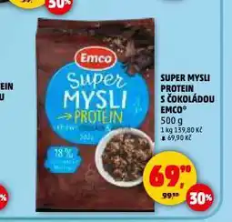 Penny Market Super mysli protein s čokoládou emco nabídka