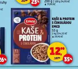 Penny Market Kaše & protein s čokoládou emco nabídka