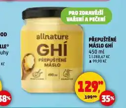 Penny Market Přepuštěné máslo ghí nabídka