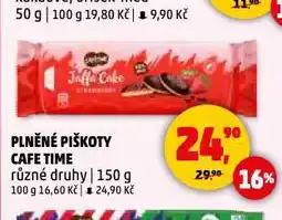 Penny Market Plněné piškoty café time nabídka