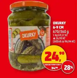Penny Market Okurky nabídka