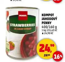 Penny Market Kompot jahodový nabídka