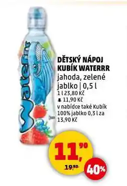 Penny Market Kubík waterrr nabídka