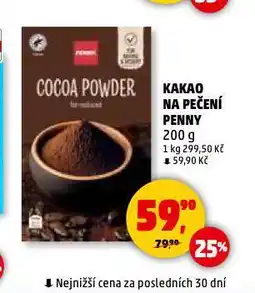 Penny Market Kakao na pečení nabídka