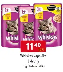 Qanto Whiskas kapsička nabídka
