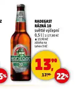 Penny Market Pivo radegast nabídka