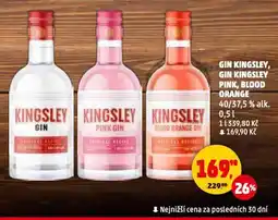 Penny Market Gin kingsley blood orange nabídka