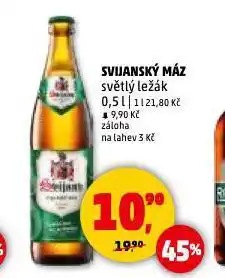 Penny Market Pivo svijanský máz nabídka