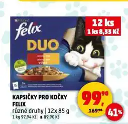 Penny Market Felix kapsičky pro kočky nabídka