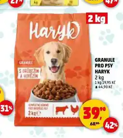 Penny Market Haryk granule pro psy nabídka