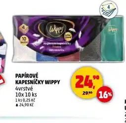 Penny Market Wippy papírové kapesníčky nabídka