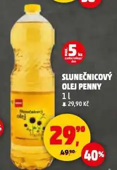 Penny Market Slunečnicový olej nabídka