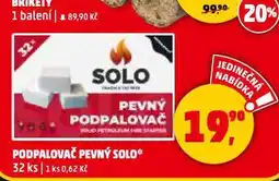 Penny Market Podpalovač pevný solo nabídka
