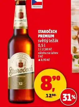 Penny Market Pivo staročech nabídka