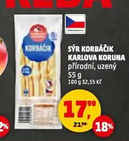 Penny Market Sýr korbáčik karlova koruna nabídka