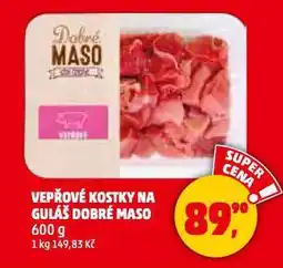 Penny Market Vepřové kostky na guláš nabídka