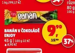 Penny Market Banán v čokoládě enjoy nabídka