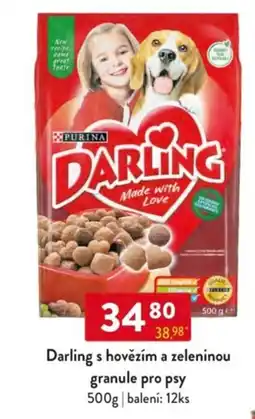 Qanto Darling s hovězím a zeleninou granule pro psy nabídka