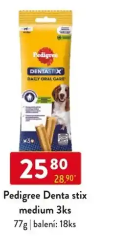Qanto Pedigree Denta stix medium 3ks nabídka