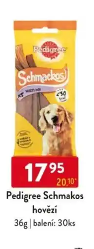 Qanto Pedigree Schmakos hovězí nabídka