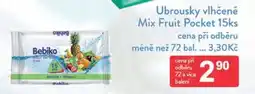 Qanto Ubrousky vlhčené Mix Fruit Pocket nabídka