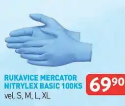 Qanto Rukavice mercator nitrylex basic nabídka