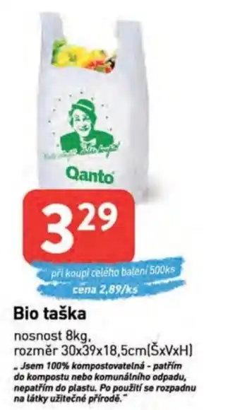 Qanto Bio taška nabídka