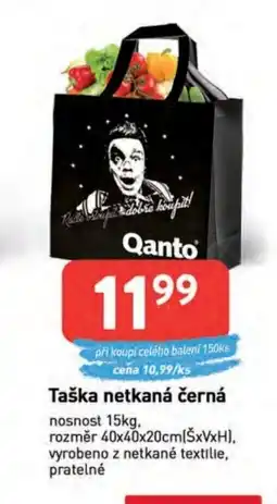 Qanto Taška netkaná černá nabídka