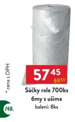 Qanto Sáčky role 700ks 6my s ušima nabídka