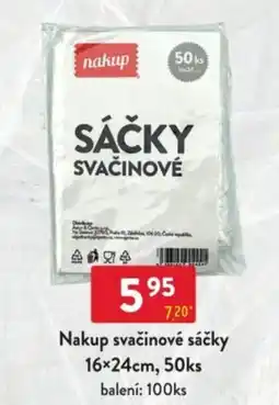 Qanto Nakup svačinové sáčky nabídka
