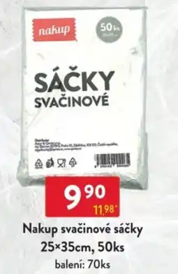 Qanto Nakup svačinové sáčky nabídka
