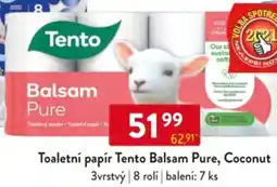 Qanto Toaletní papír Tento Balsam Pure, Coconut nabídka