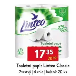 Qanto Toaletní papír Linteo Classic nabídka