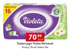Qanto Toaletní papír Violeta Heřmánek nabídka