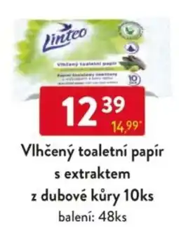 Qanto Vlhčený toaletní papír s extraktem z dubové kůry nabídka