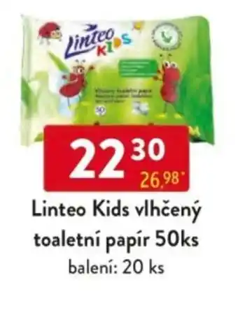 Qanto Linteo Kids vlhčený toaletní papír nabídka