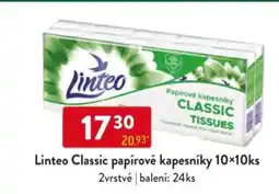 Qanto Linteo Classic papírové kapesníky nabídka