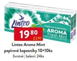 Qanto Linteo Aroma Mint papírové kapesníky nabídka