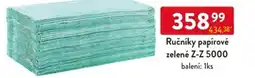 Qanto Ručníky papírové zelené Z-Z 5000 nabídka