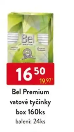 Qanto Bel Premium vatové tyčinky box nabídka