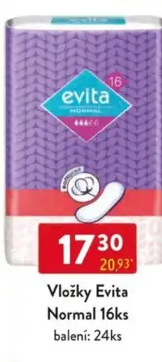 Qanto Vložky Evita Normal nabídka